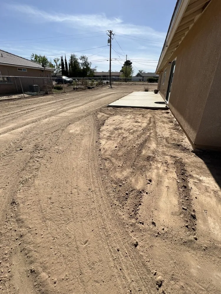 Custom landscape installation in Hesperia, CA by Ecogreen Landscape