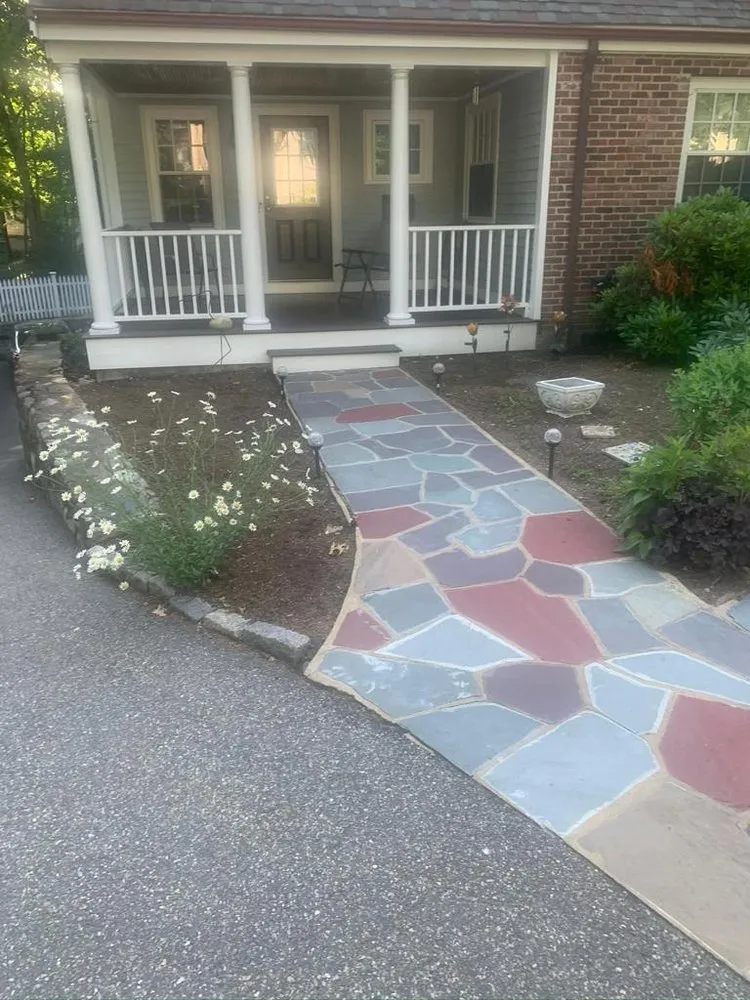 Top-rated garden landscaping in Framingham, MA by Ecoland Landscaping & Masonry