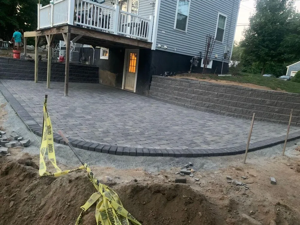 Top-rated landscape installation in Framingham, MA by Ecoland Landscaping & Masonry