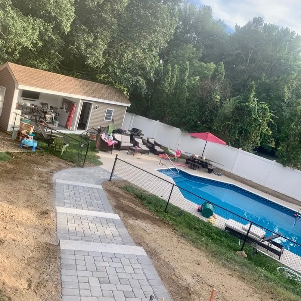 Trusted landscape installation in Northbridge, MA by Ecoland