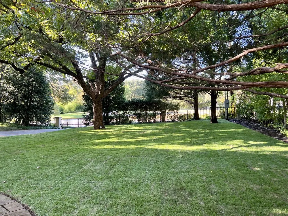 Custom garden landscaping for beautiful yards in Dallas, TX by EcoMow Lawn & Landscape