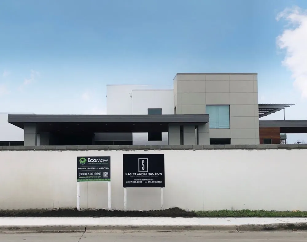 Custom yard maintenance in Dallas, TX by EcoMow Lawn & Landscape