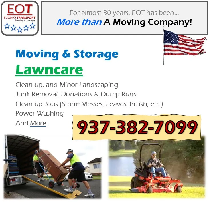 Professional landscape design experts serving Wilmington, OH - Econ-O-Transport Moving & Storage