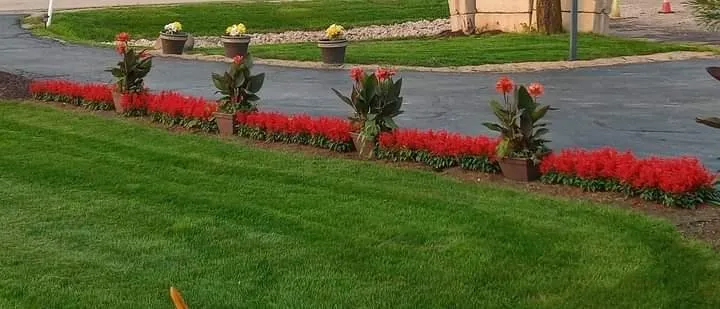 Expert lawn mowing service for beautiful yards in Minooka, IL by Economy Commercial Landscaping