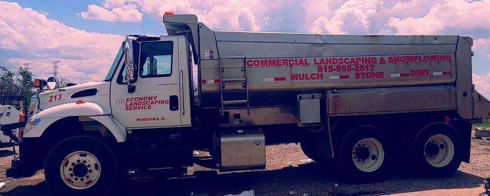 Professional yard maintenance with custom design across Minooka, IL - Economy Commercial Landscaping