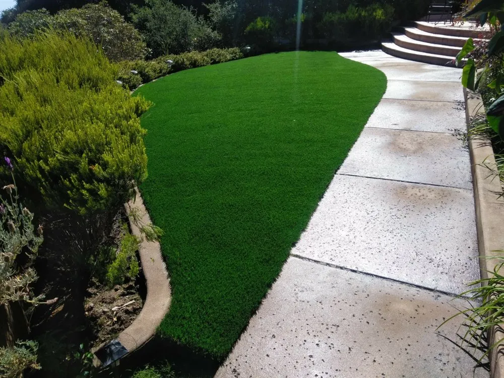 Professional lawn mowing service in Oakland, CA by Economy Grass Systems