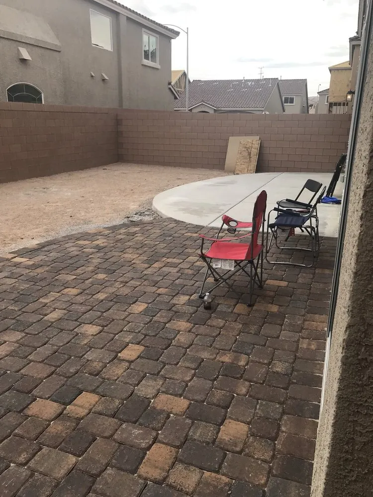 Trusted lawn care service with custom design in Las Vegas, NV by Economy Landscaping