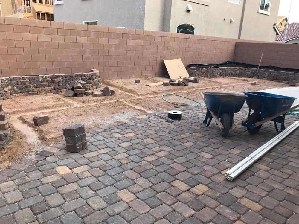 Affordable lawn mowing service in Las Vegas, NV by Economy Landscaping