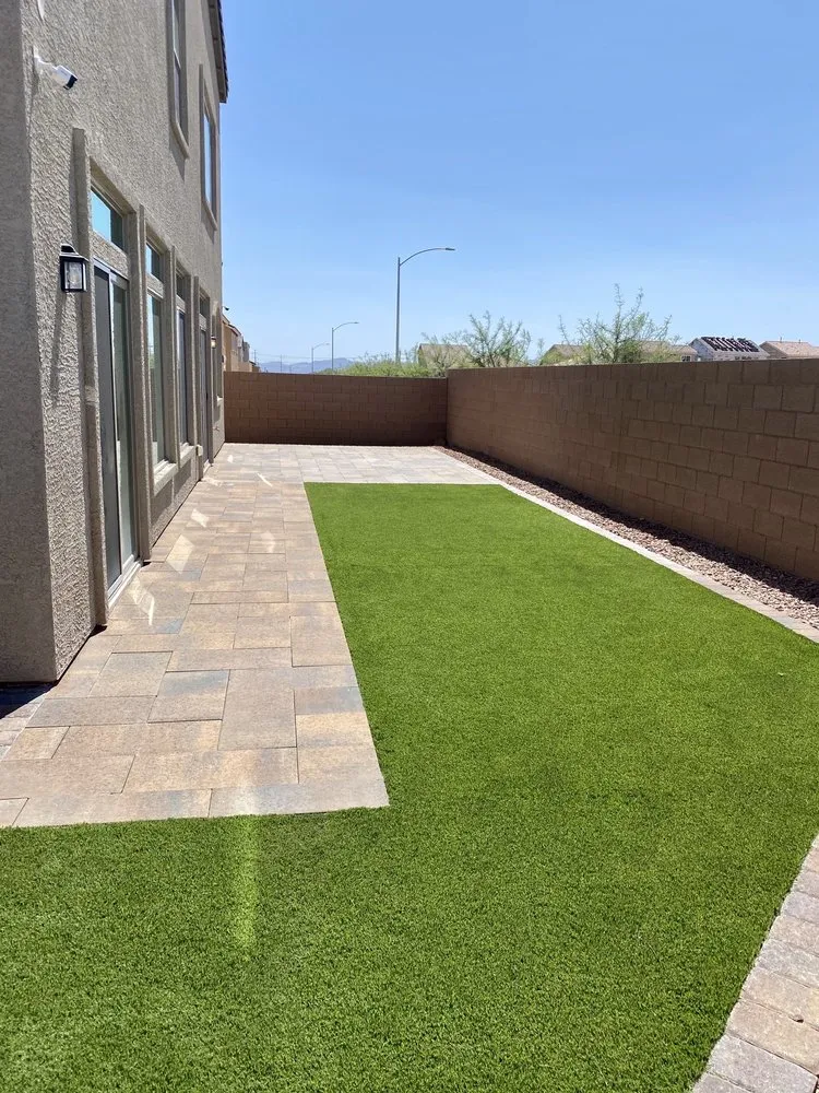 Affordable yard maintenance in Las Vegas, NV by Economy Landscaping