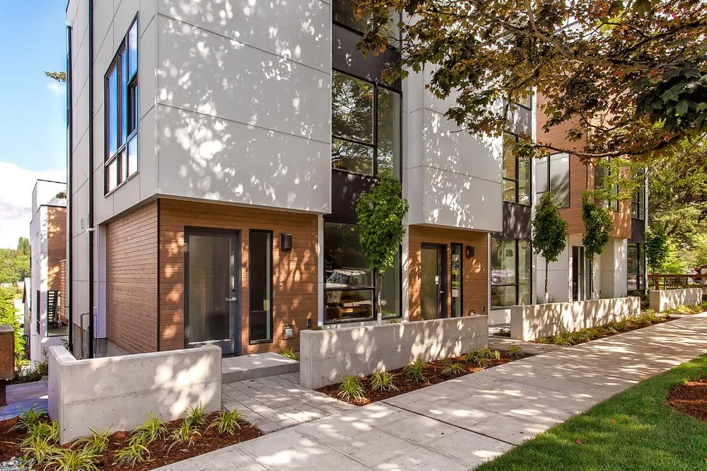 Custom landscape installation in Seattle, WA by Economy Landscaping