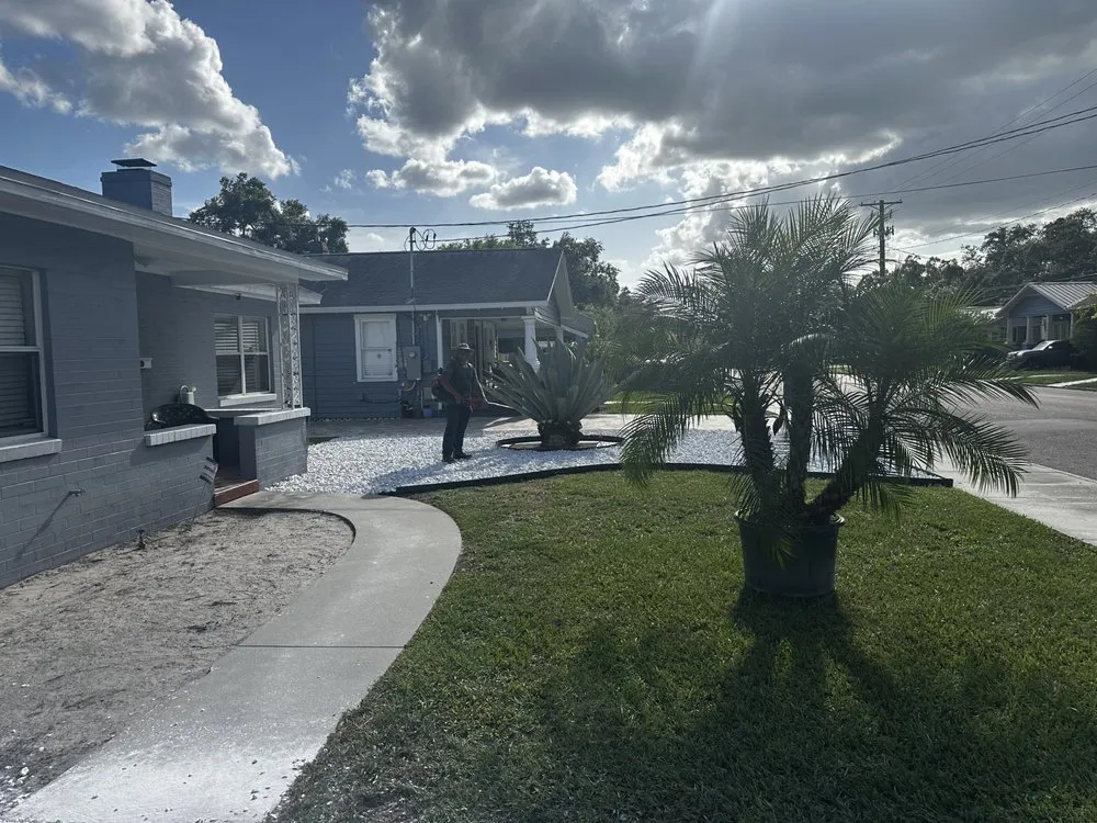 Local residential landscaping for residential properties across Tampa, FL - Economy Landscaping