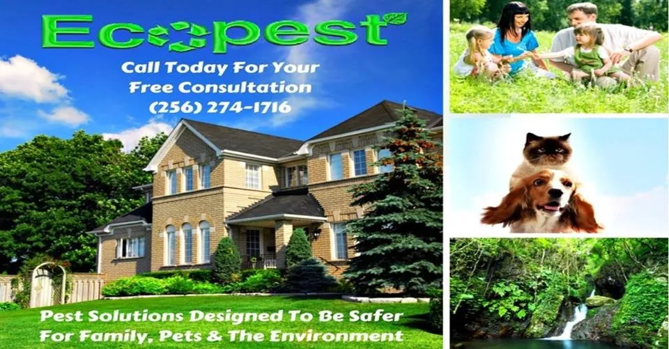 Professional outdoor landscaping in Hartselle, AL by Ecopest Pest Control