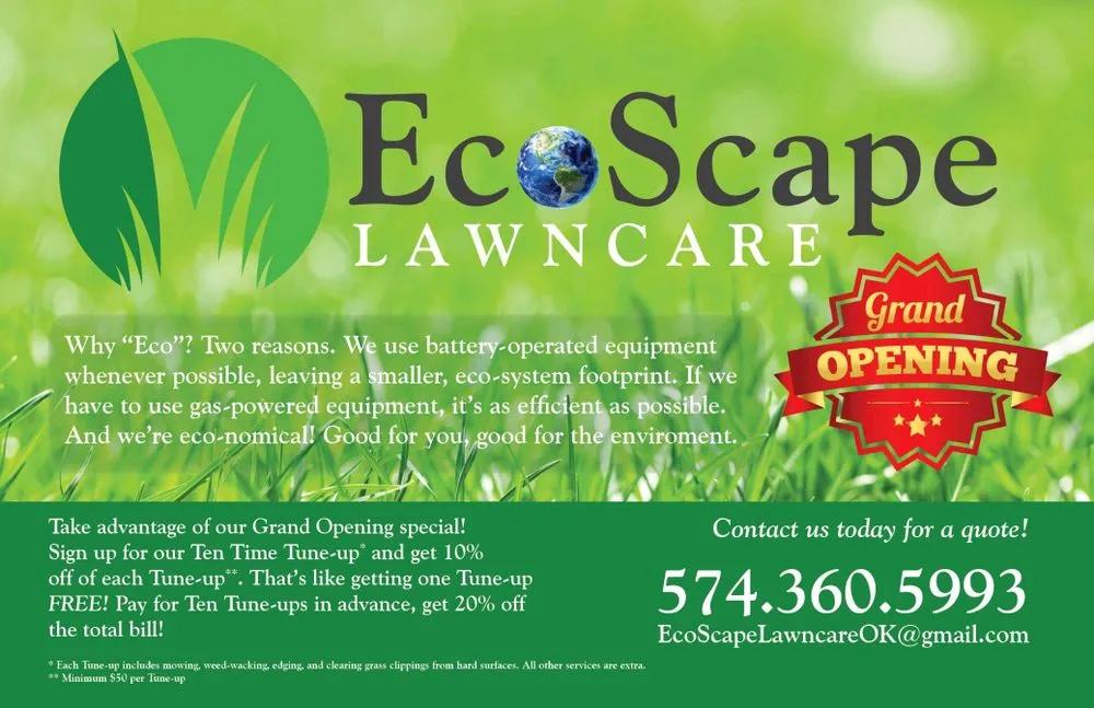 Affordable yard cleanup service experts serving Yukon, OK - EcoScape Lawncare