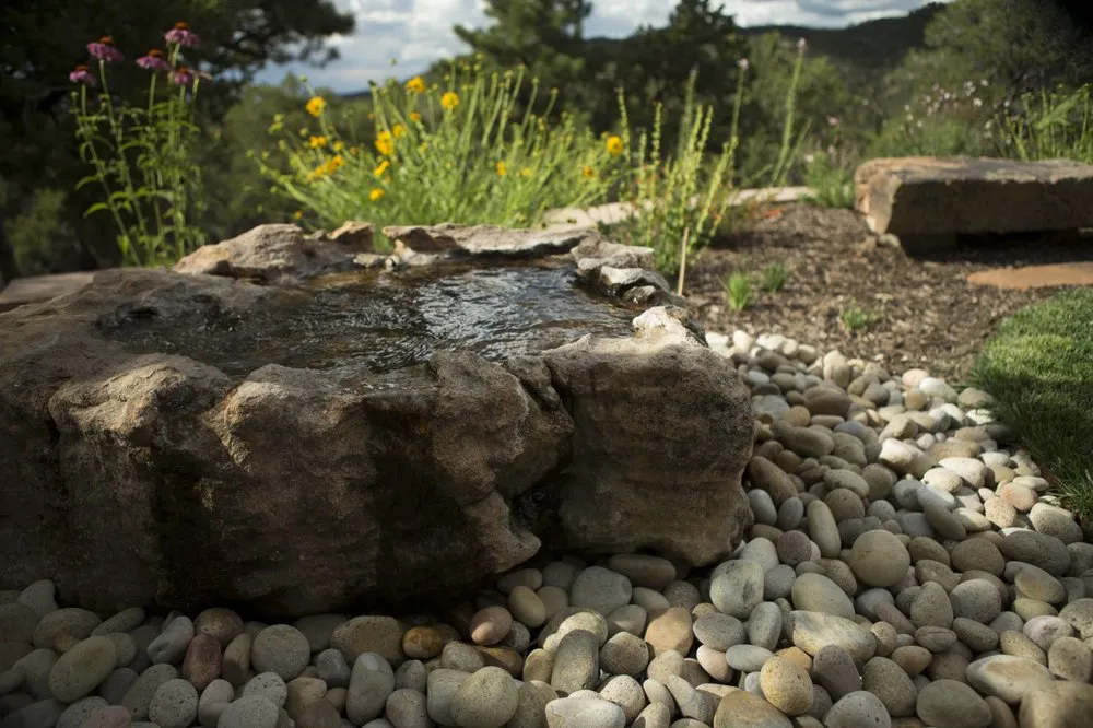 Affordable residential landscaping with custom design in Santa Fe, NM by EcoScapes