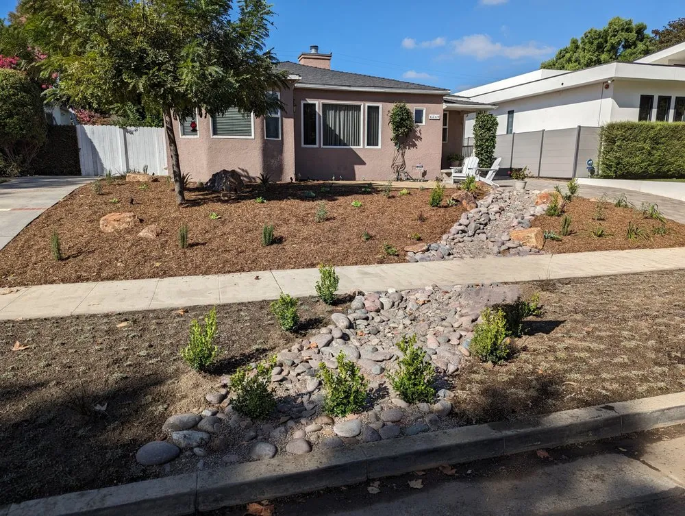 Expert outdoor landscaping for homes in Pomona, CA by EcoTech Services