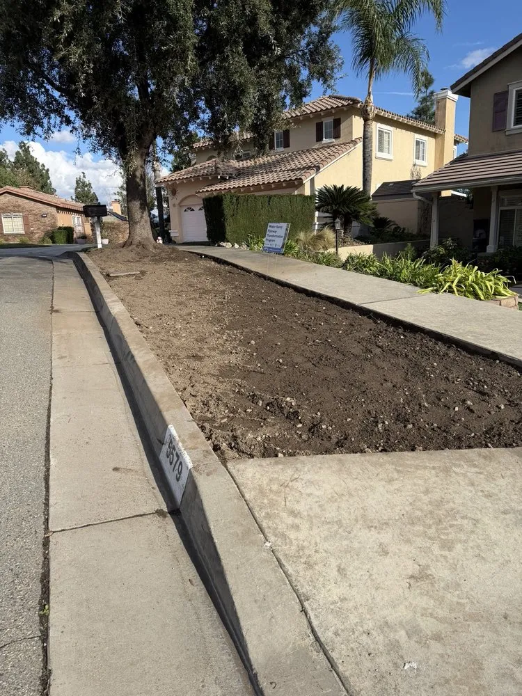 Professional landscape design with custom design across Pomona, CA - EcoTech Services