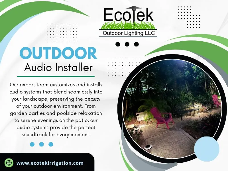 Professional garden landscaping in Clermont, FL - Ecotek Outdoor Lighting