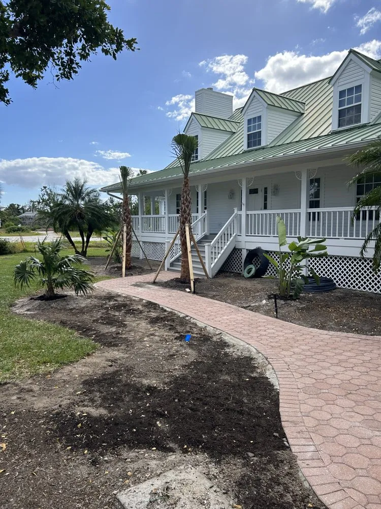 Local lawn care service with custom design in North Fort Myers, FL by Ecovision