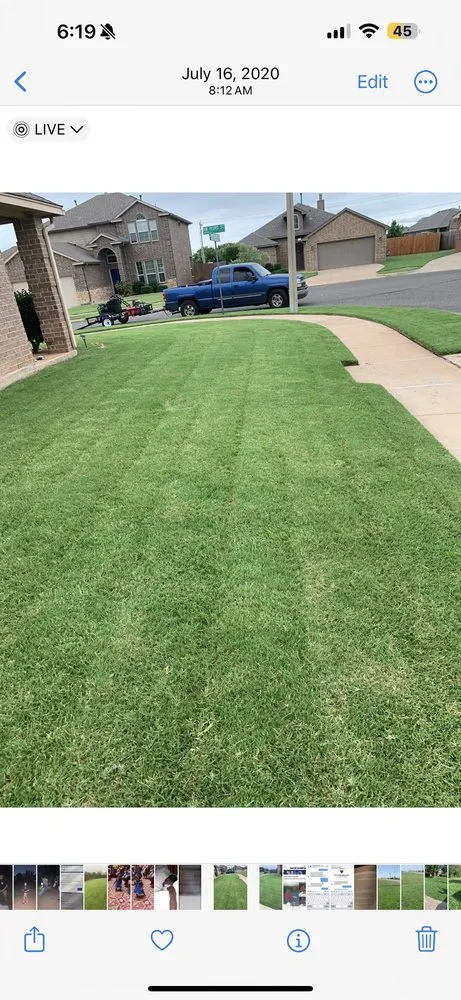 Custom garden landscaping for beautiful yards in El Reno, OK by E&C’s Brothers Lawn Service