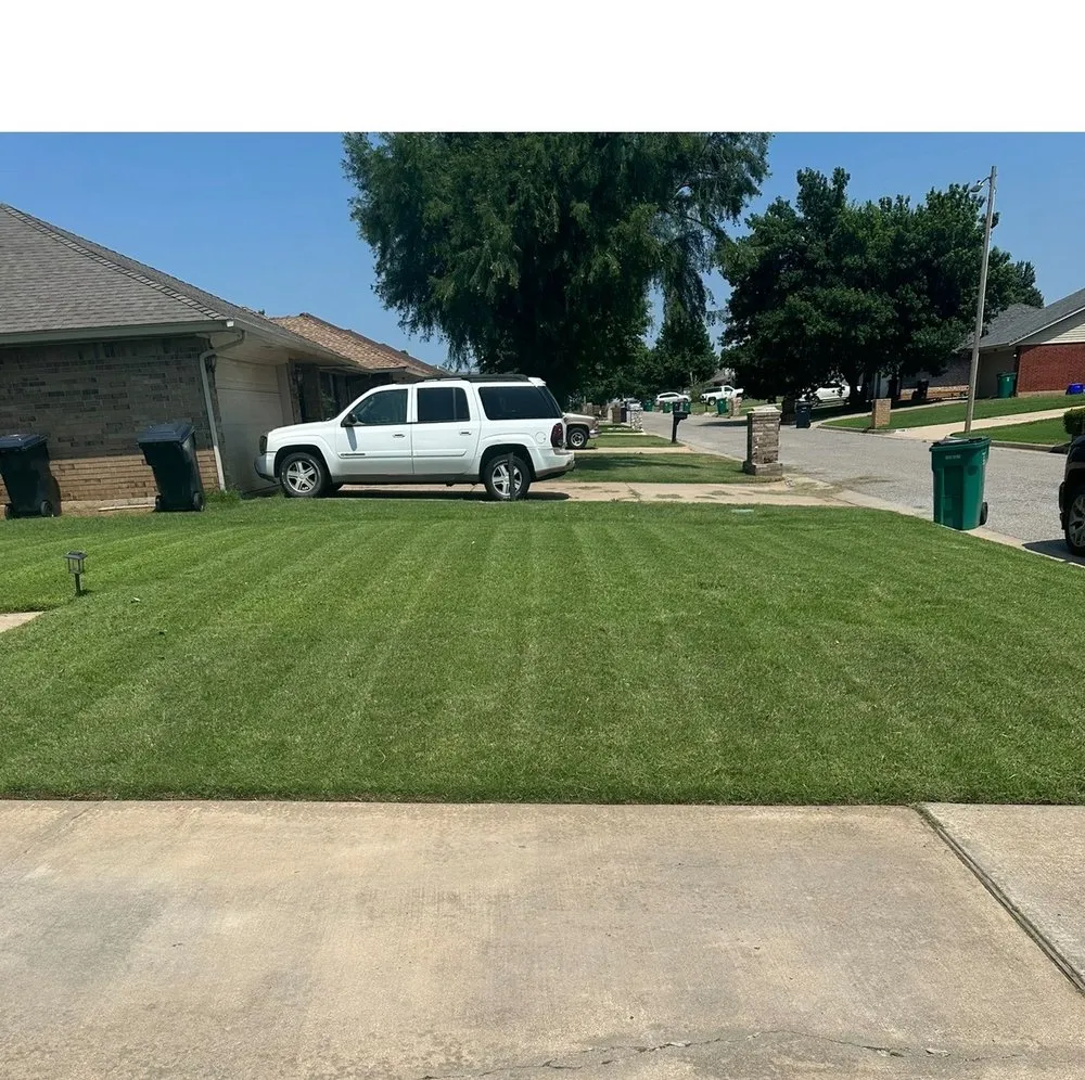 Local landscape design with custom design in El Reno, OK by E&C’s Brothers Lawn Service