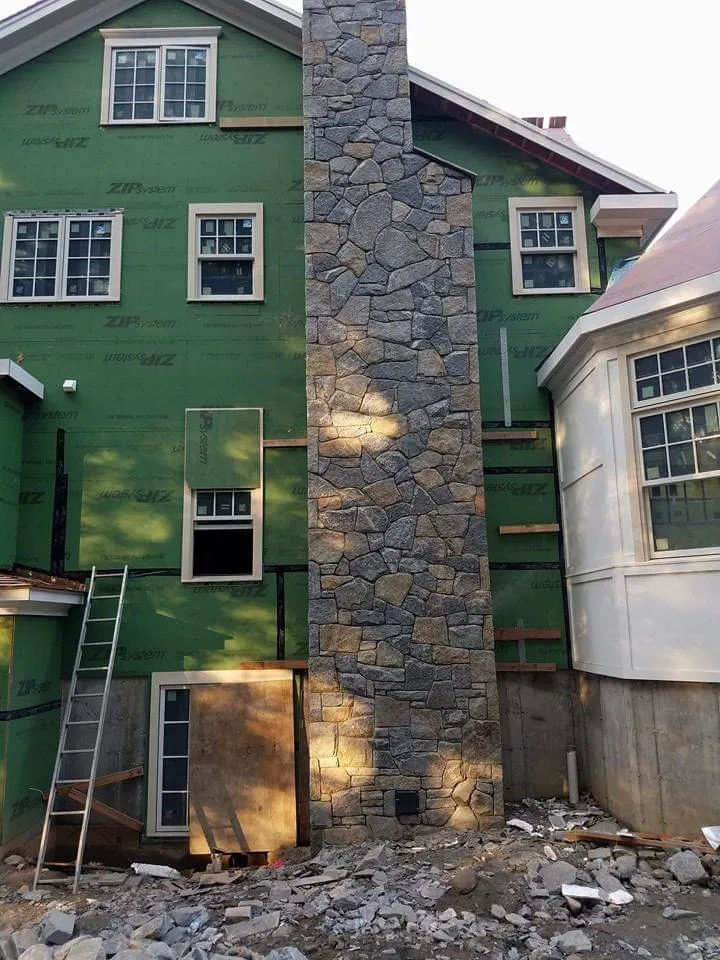 Custom outdoor landscaping with custom design across Malvern, PA - Ecua Masonry