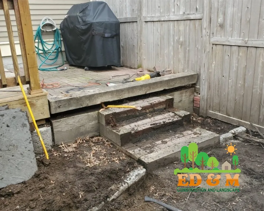 Custom landscape installation for beautiful yards across Lynn, MA - ED & M Construction & Landscape