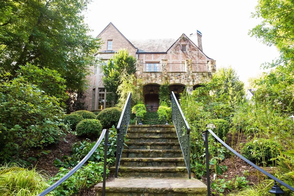 Affordable lawn mowing service with custom design in Roswell, GA by Ed Castro Landscape Inc