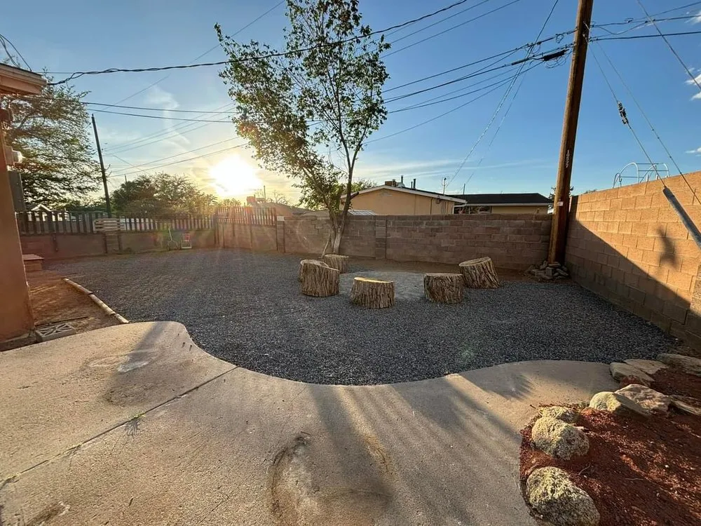 Professional lawn mowing service with custom design across Albuquerque, NM - EDC Landscape