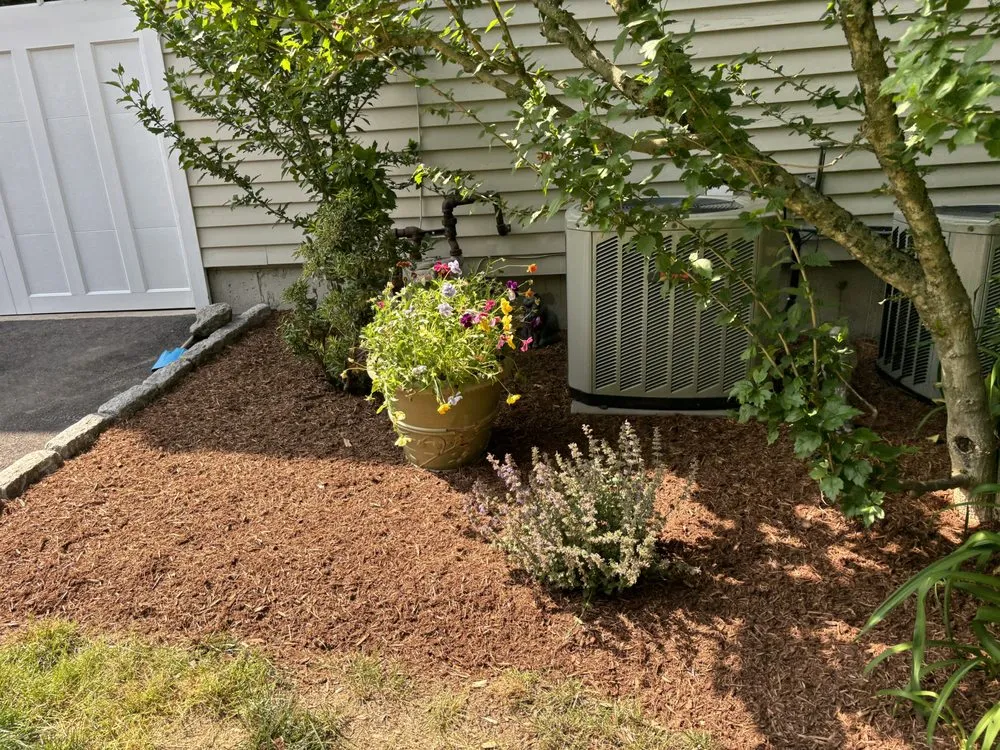 Custom landscape installation in Norwalk, CT - Eddie & Partners