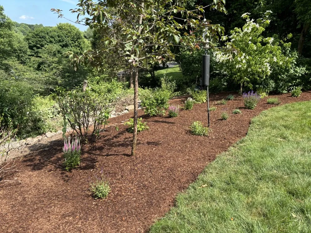 Local residential landscaping with custom design in Norwalk, CT by Eddie & Partners