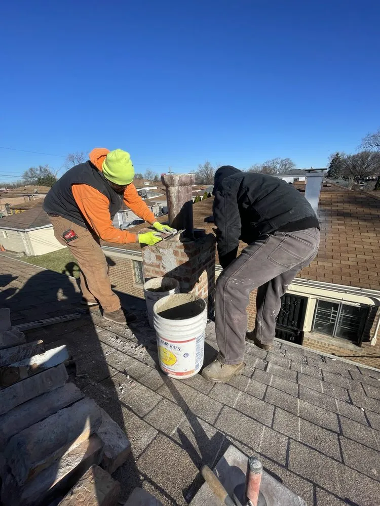 Custom garden landscaping with custom design across Chicago, IL - Eddie Landscaping Power Wash Tuck Pointing