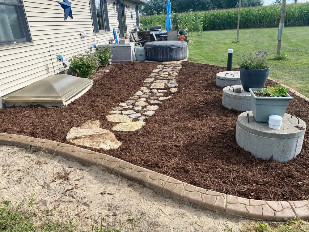Expert yard cleanup service with custom design across Pound, WI - Eddie’s Ideal Landscaping