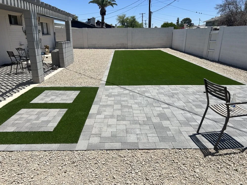 Top-rated garden landscaping for residential properties in Mesa, AZ by Eddie's Landscaping