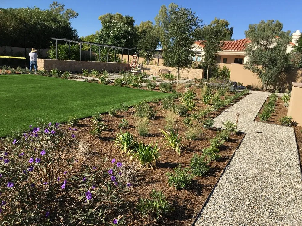 Professional landscape design with custom design across Mesa, AZ - Eddie's Landscaping