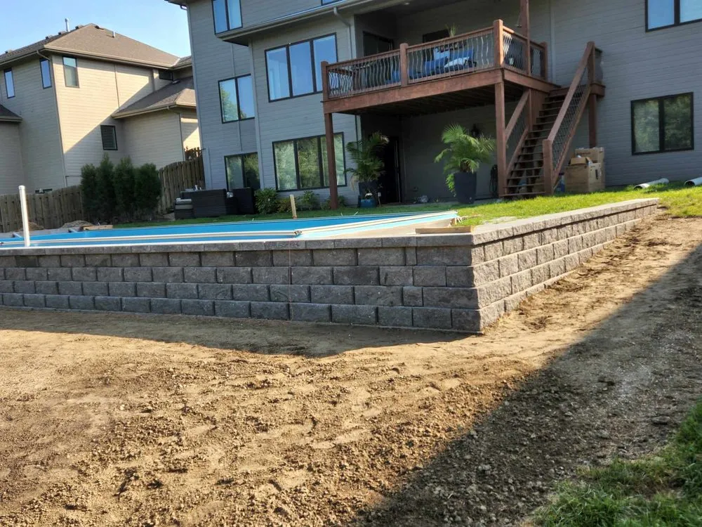 Professional residential landscaping for beautiful yards across Omaha, NE - Eddies Landscaping