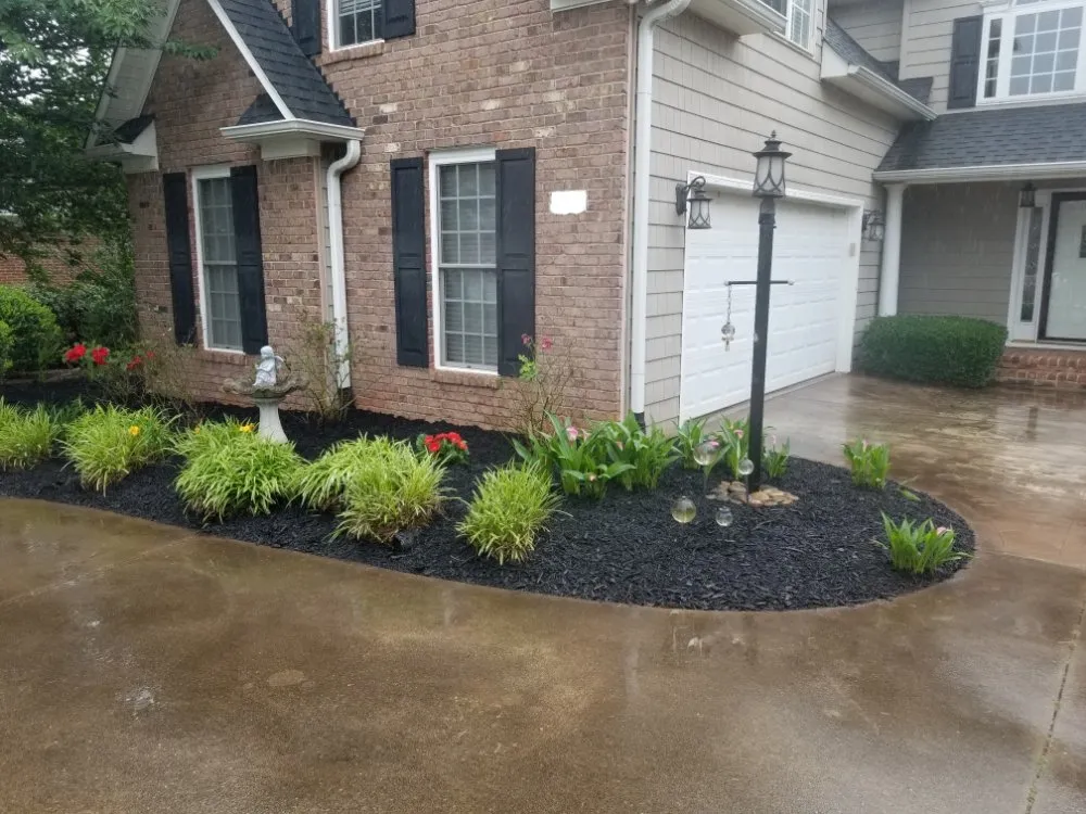 Affordable yard cleanup service for homes in Spartanburg, SC by Eddie's Lawn Care and Landscaping