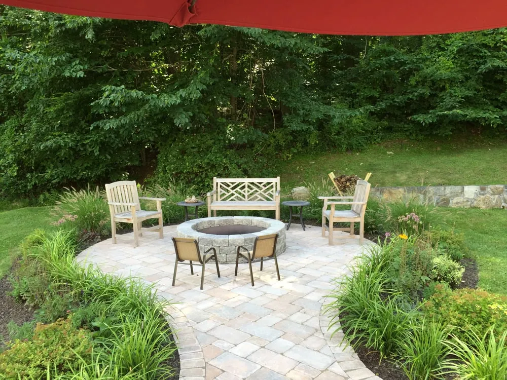 Custom garden landscaping in Yorktown Heights, NY by Eddie's Yard