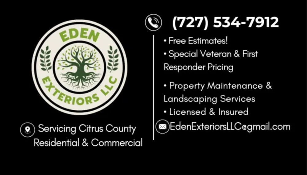 Trusted landscaping services for homes across Citrus Springs, FL - Eden Exteriors