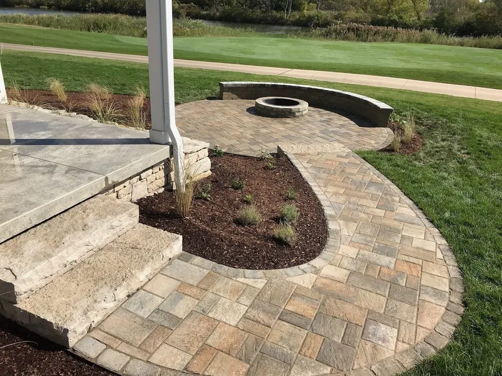 Reliable yard cleanup service for year-round maintenance in Berrien Springs, MI by Eden Landscaping