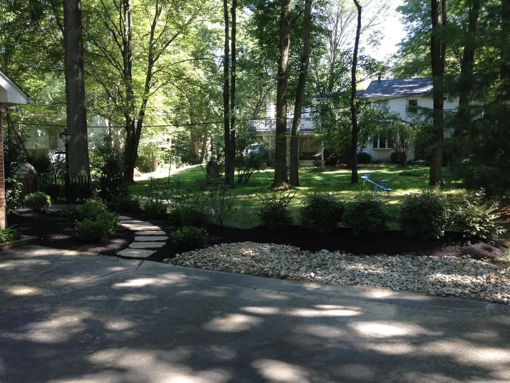 Affordable landscape design with custom design in Feasterville, PA by Eden Landscaping Company