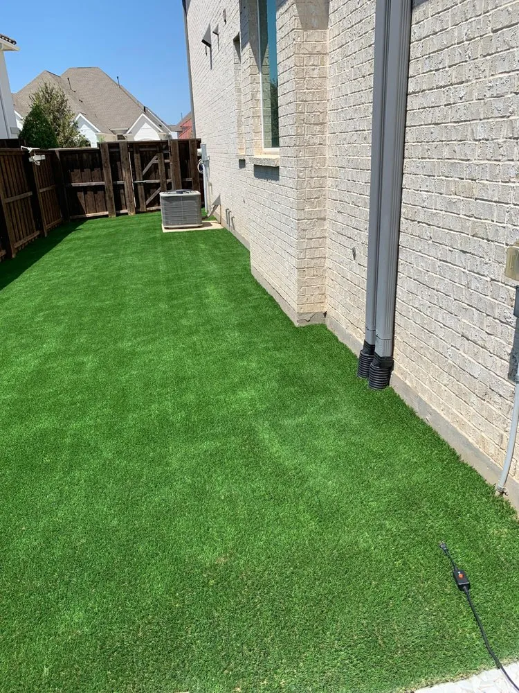 Affordable garden landscaping for residential properties in Little Elm, TX by Eden Landscaping