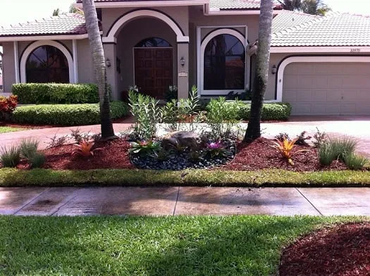 Local landscape installation in Sunrise, FL - Eden Outdoors