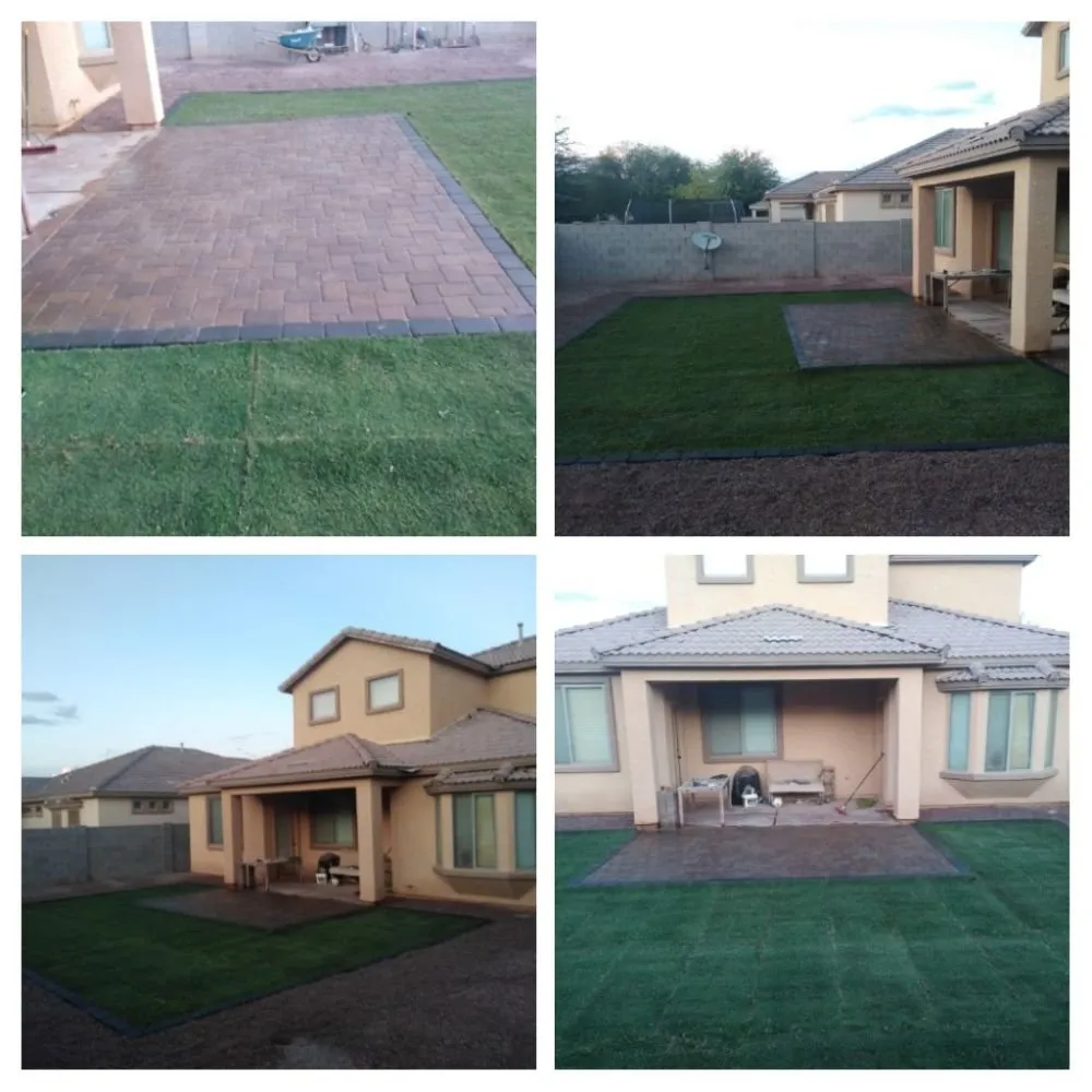 Top-rated lawn mowing service in Eloy, AZ by Eden Plus Pavers And More