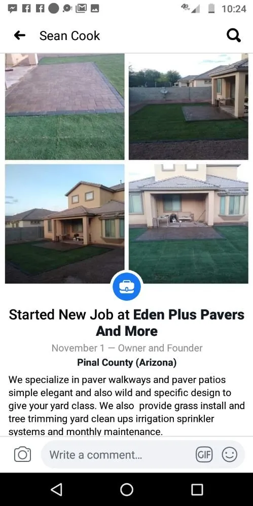 Reliable garden landscaping in Eloy, AZ - Eden Plus Pavers And More