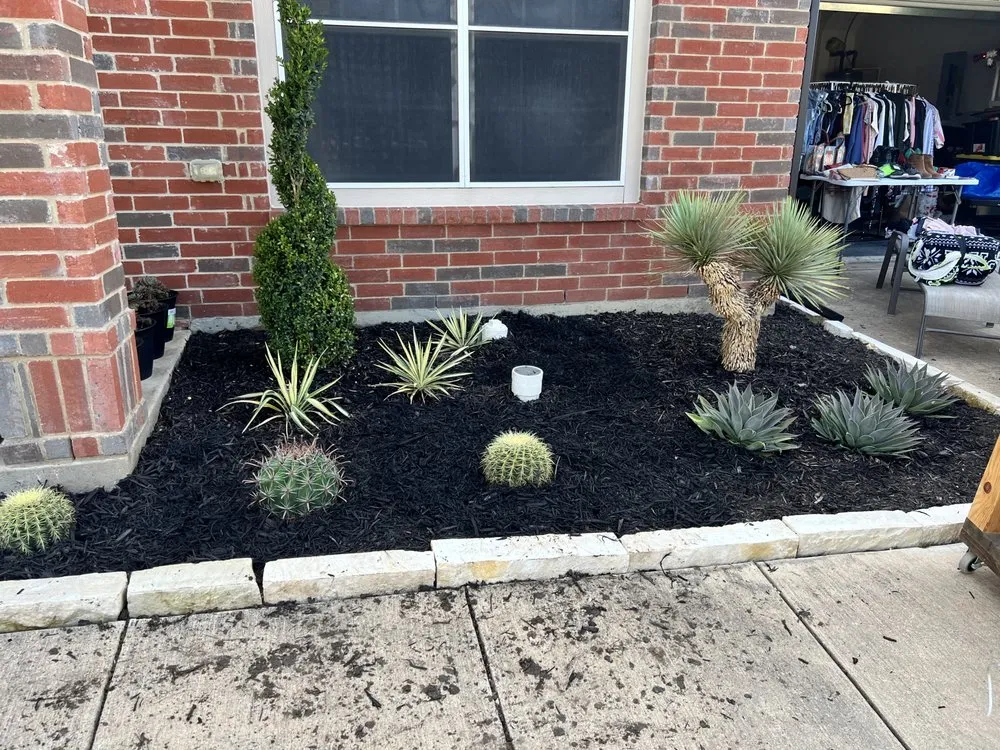 Local residential landscaping for beautiful yards in Burleson, TX by Edens End