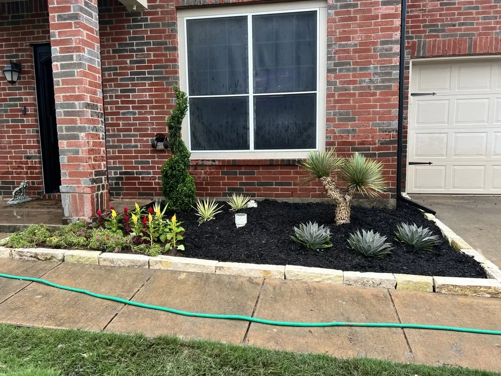 Top-rated garden landscaping for beautiful yards across Burleson, TX - Edens End