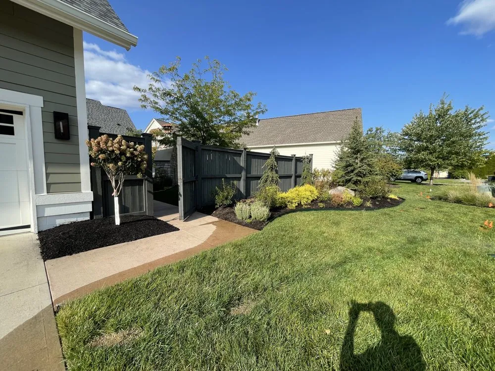 Custom yard cleanup service for homes in Indianapolis, IN by Eden's Landscaping and Gardening