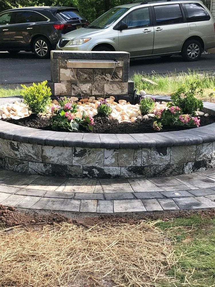 Custom landscape installation for residential properties across North Brunswick Township, NJ - EDG landscaping & landscape