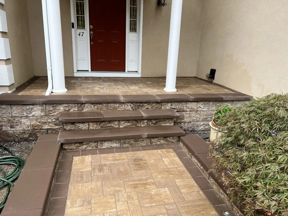 Custom landscape installation in North Brunswick Township, NJ by EDG landscaping & landscape