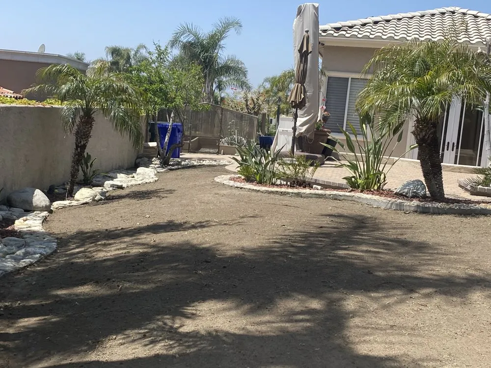 Professional outdoor landscaping for residential properties in San Bernardino, CA by Edgar's Landscaping